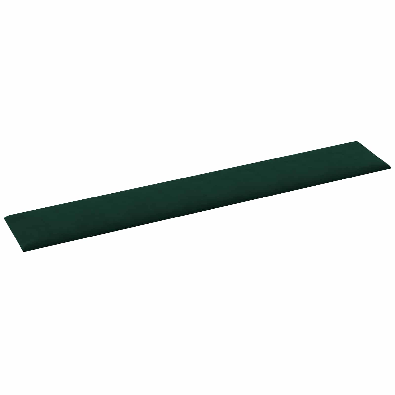 Wandkopfteilen 12 pcs Dunkelgrün Samt