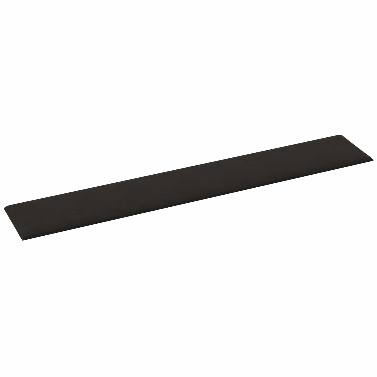 Wandkopfteilen 12 pcs Schwarz Samt