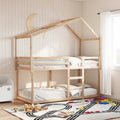 Dach für Kinderbett 213x85,5x144,5 cm Massivholz Kiefer