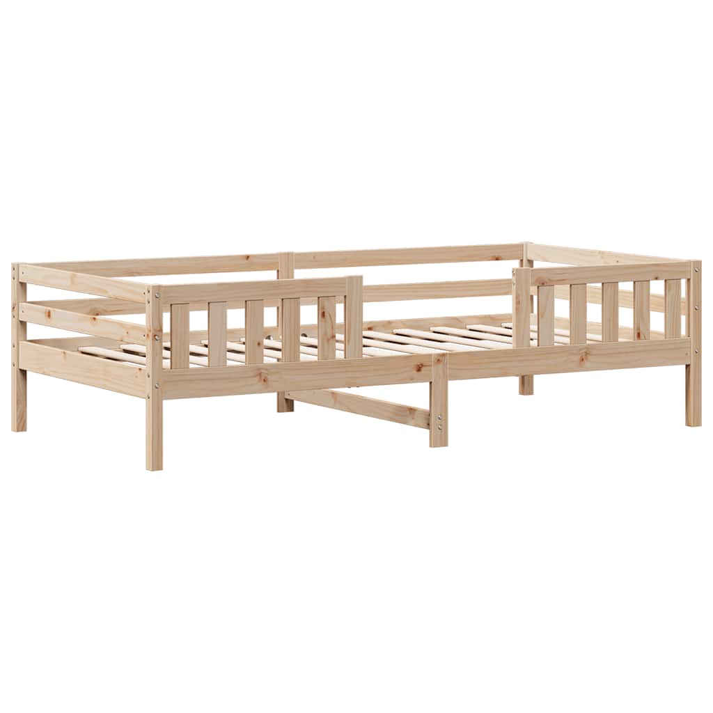 Massivholzbett ohne Matratze 80x200 cm Kiefernholz