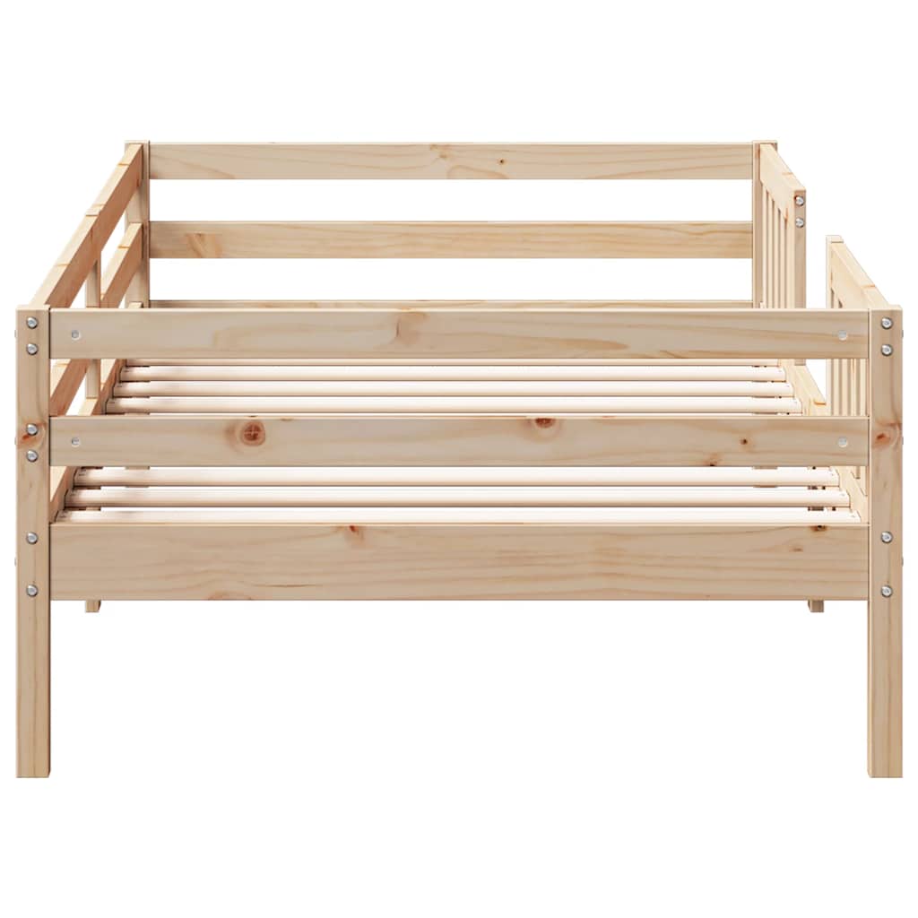 Massivholzbett ohne Matratze 80x200 cm Kiefernholz