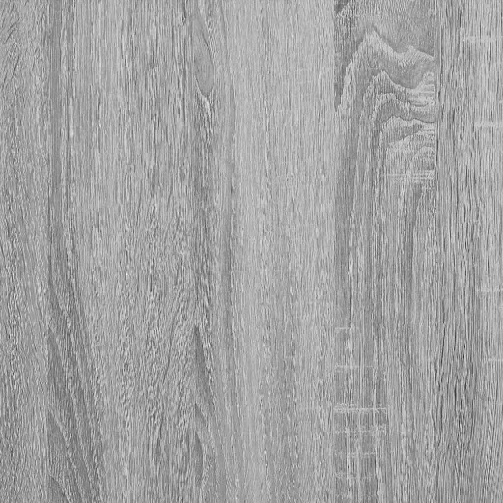 Highboard Grau Sonoma 40x42,5x124 cm Holzwerkstoff