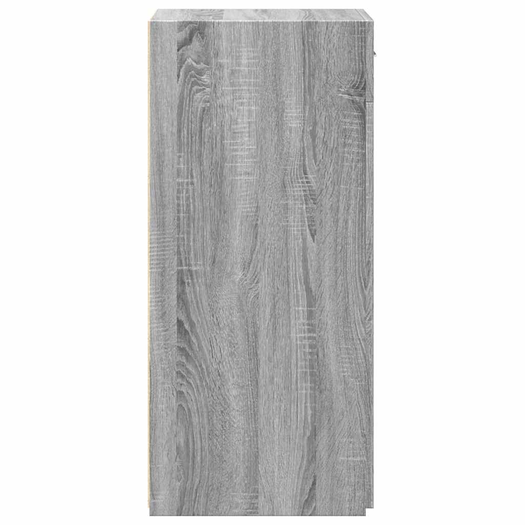Sideboard Grau Sonoma 45x42,5x93 cm Holzwerkstoff
