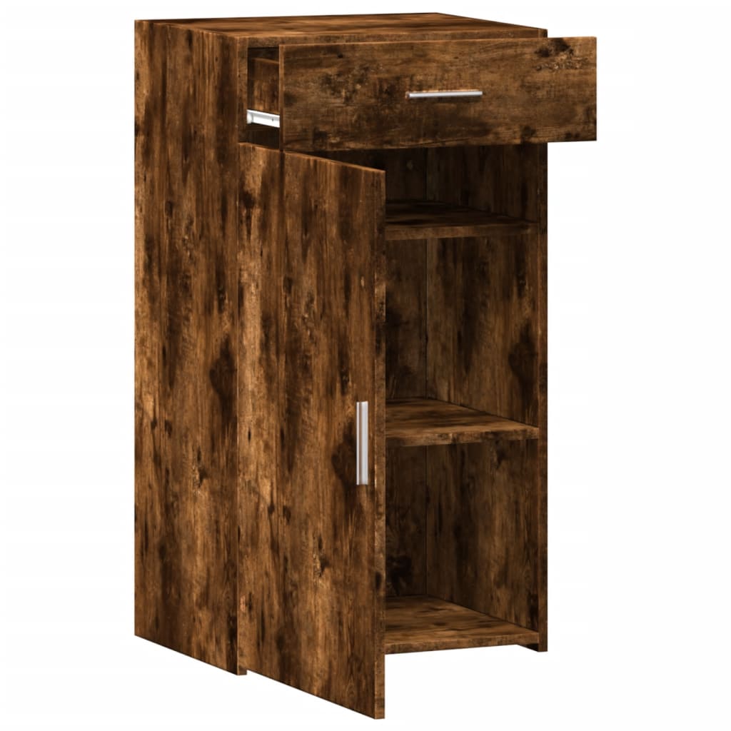 Sideboard Räuchereiche 50x42,5x93 cm Holzwerkstoff