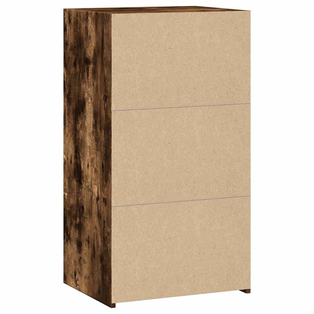 Sideboard Räuchereiche 50x41x93 cm Holzwerkstoff