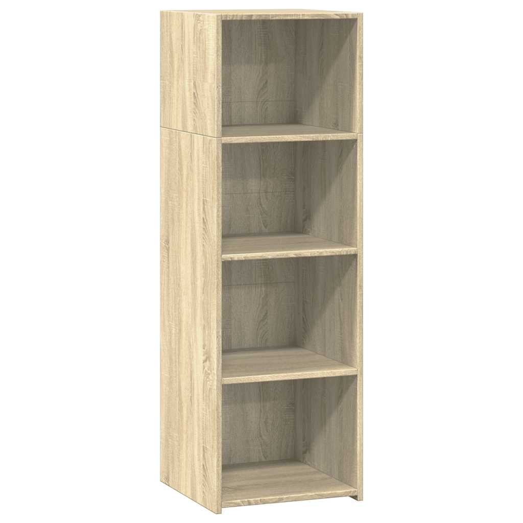 Highboard Sonoma-Eiche 40x41x124 cm Holzwerkstoff