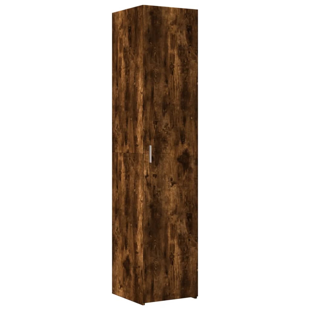 Hochschrank Schmal Räuchereiche 40x42,5x225 cm Holzwerkstoff