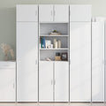 Hochschrank Weiß 70x42,5x225 cm Holzwerkstoff