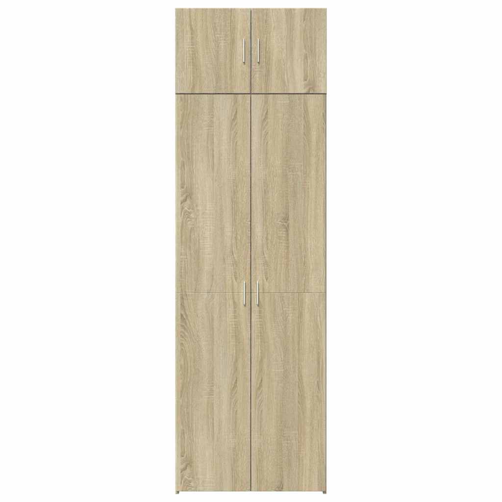 Hochschrank Sonoma-Eiche 70x42,5x225 cm Holzwerkstoff