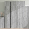 Hochschrank Grau Sonoma 70x42,5x225 cm Holzwerkstoff