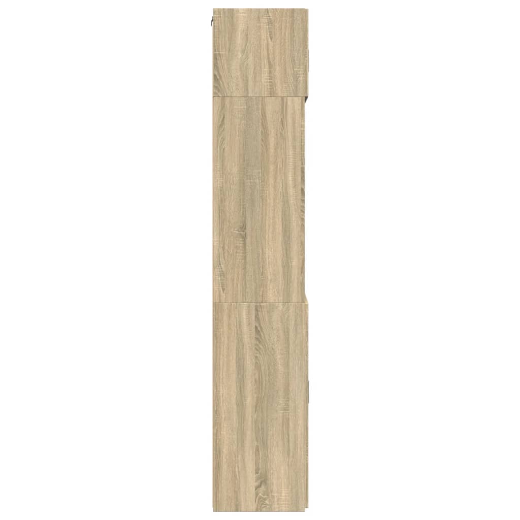 Hochschrank Sonoma-Eiche 80x42,5x225 cm Holzwerkstoff