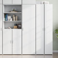 Highboard Weiß 50x42,5x185 cm Holzwerkstoff