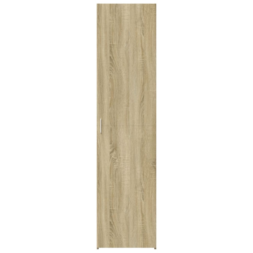 Highboard Sonoma-Eiche 50x42,5x185 cm Holzwerkstoff