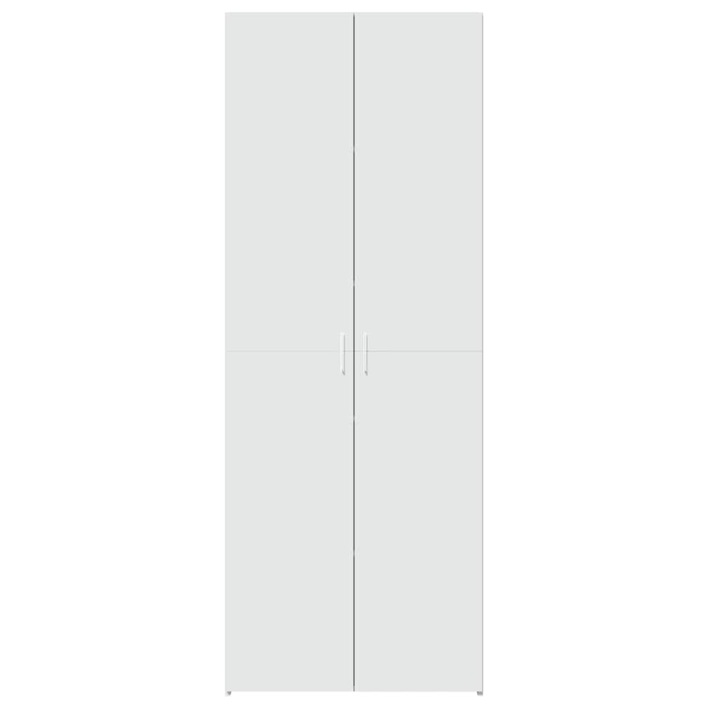Highboard Weiß 70x42,5x185 cm Holzwerkstoff
