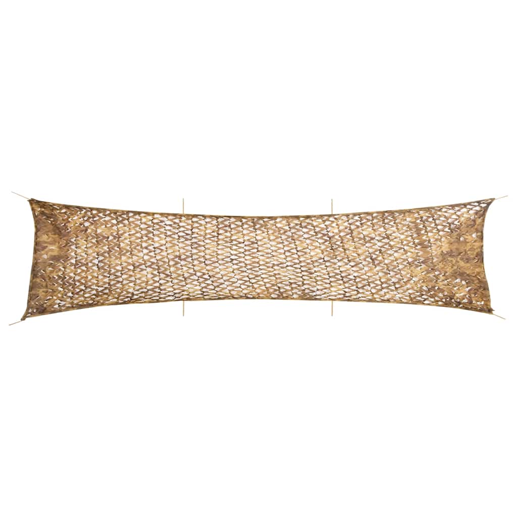 Tarnnetz mit Aufbewahrungstasche 613x138 cm Sandfarbe