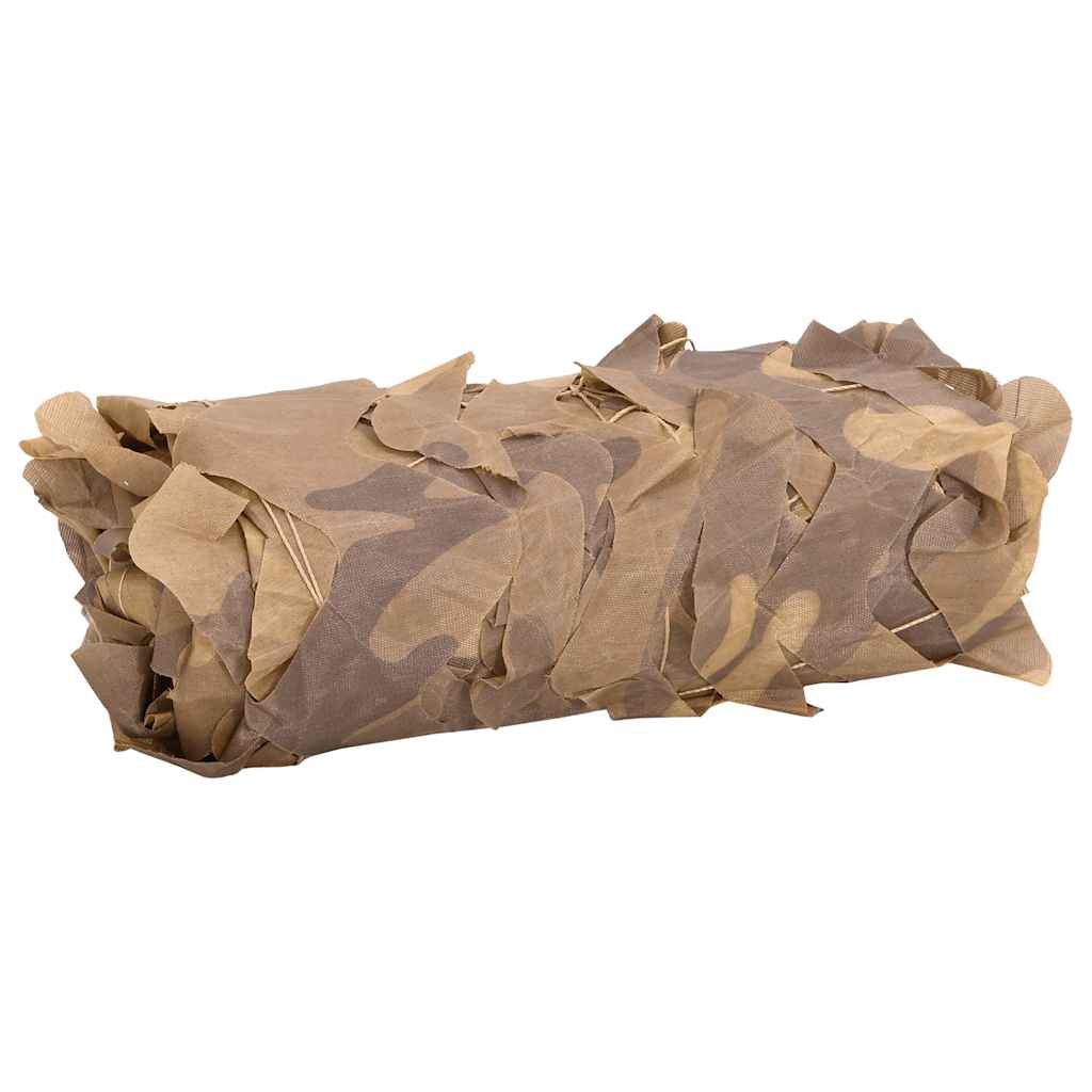 Tarnnetz mit Aufbewahrungstasche 613x138 cm Sandfarbe