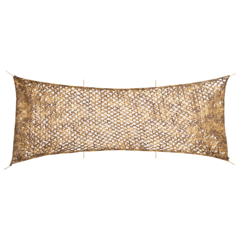 Tarnnetz mit Aufbewahrungstasche 623x203 cm Sandfarbe