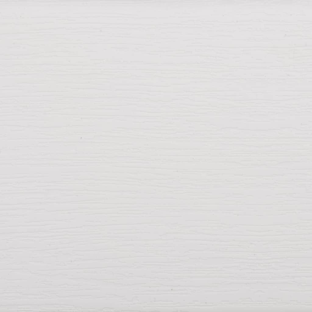 Gartenbank Weiß 110x52x71 cm Polypropylen