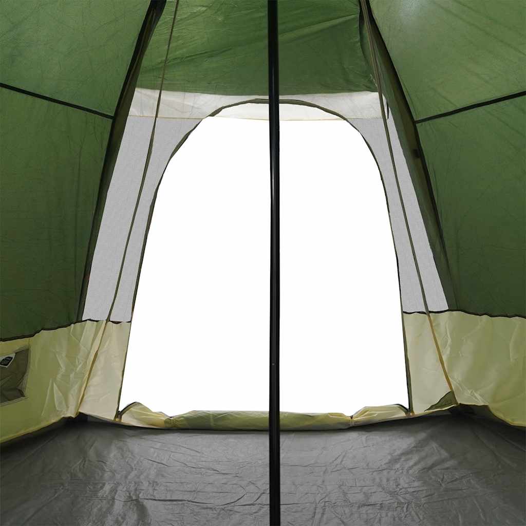 Tipi-Familienzelt 6 Personen Grün Wasserdicht
