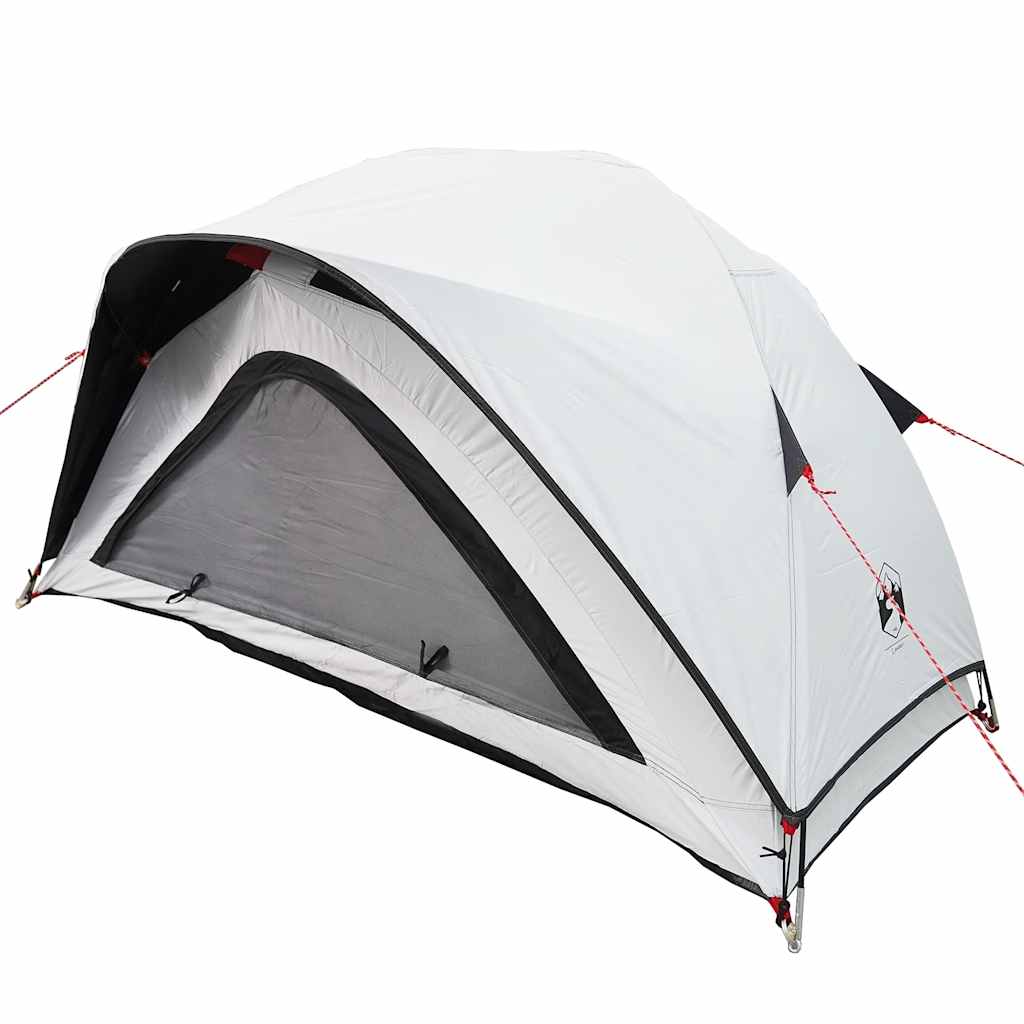 Campingzelt 1 Person Weiß Verdunkelungsstoff Wasserdicht