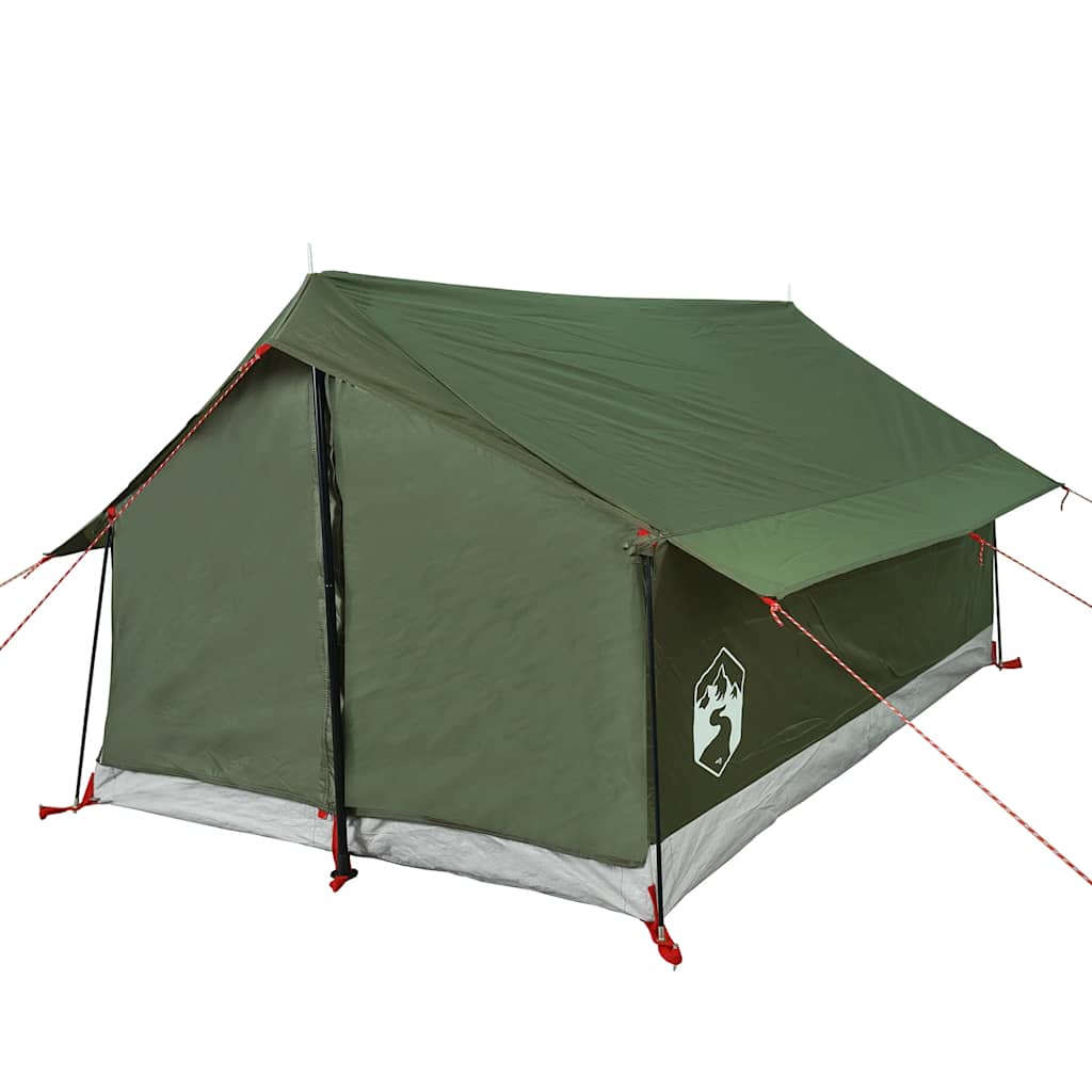 Campingzelt 2 Personen Olivgrün Wasserdicht