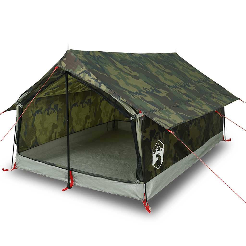 Campingzelt 2 Personen Tarnmuster Wasserdicht