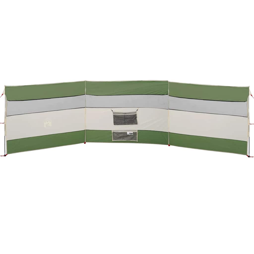 Camping-Windschutz Grün 508x130 cm Wasserdicht