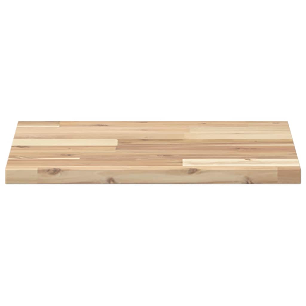 Tischplatte Quadratisch 40x40x2 cm Massivholz Akazie