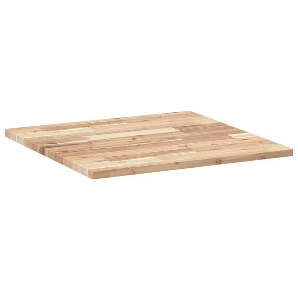 Tischplatte Quadratisch 60x60x2 cm Massivholz Akazie