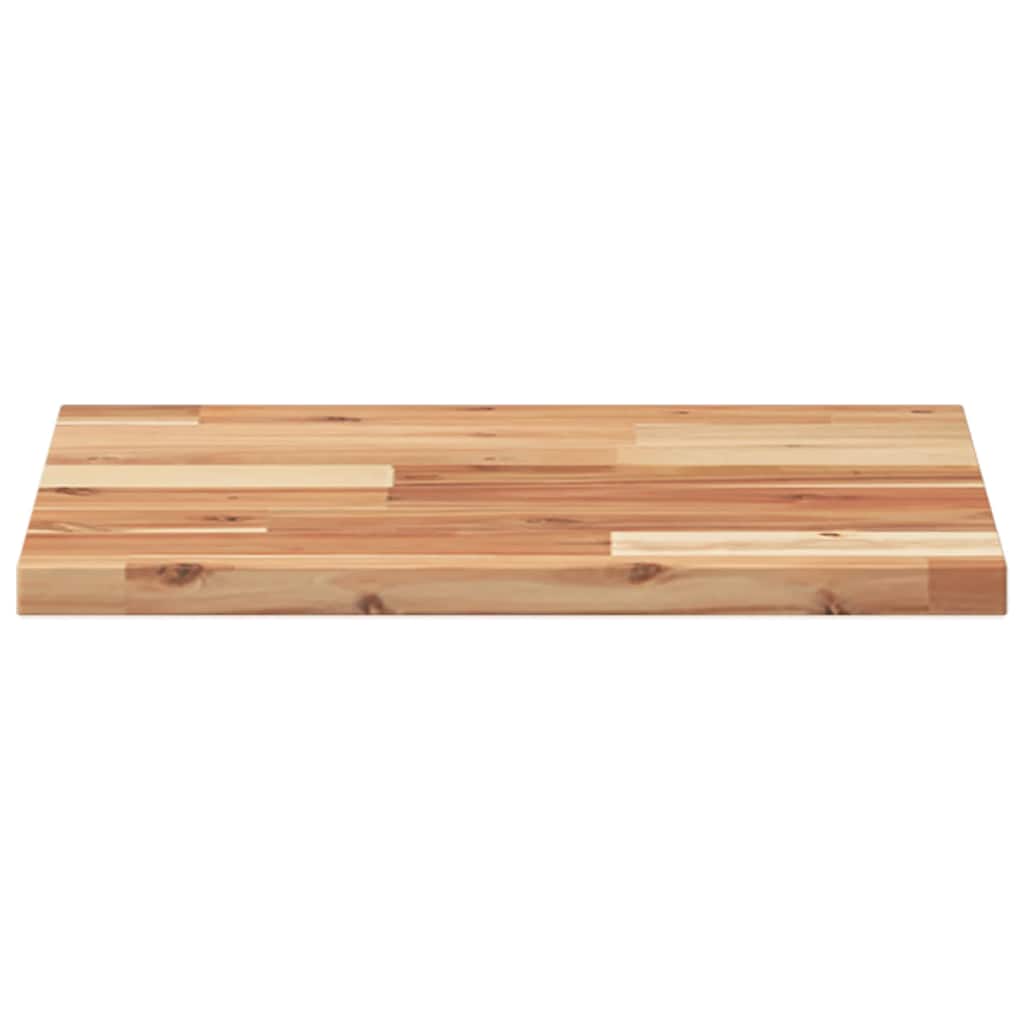 Tischplatte Quadratisch 40x40x2 cm Massivholz Akazie