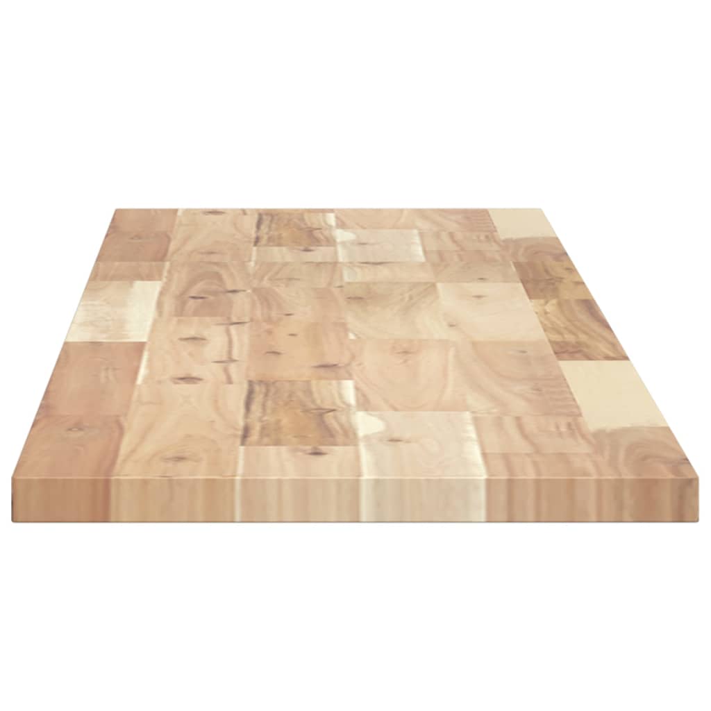 Tischplatte 120x30x2 cm Rechteckig Massivholz Akazie