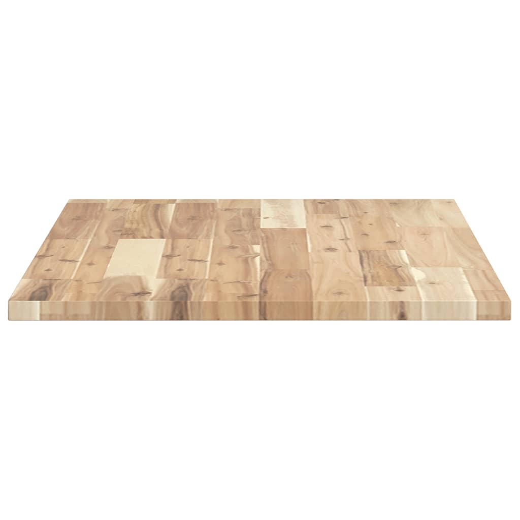 Tischplatte Rechteckig 100x50x2 cm Massivholz Akazie
