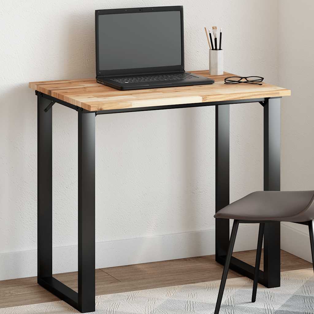 Tischplatte Rechteckig 100x60x2 cm Massivholz Akazie
