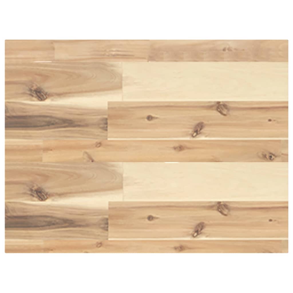 Tischplatte 40x30x4 cm Rechteckig Massivholz Akazie