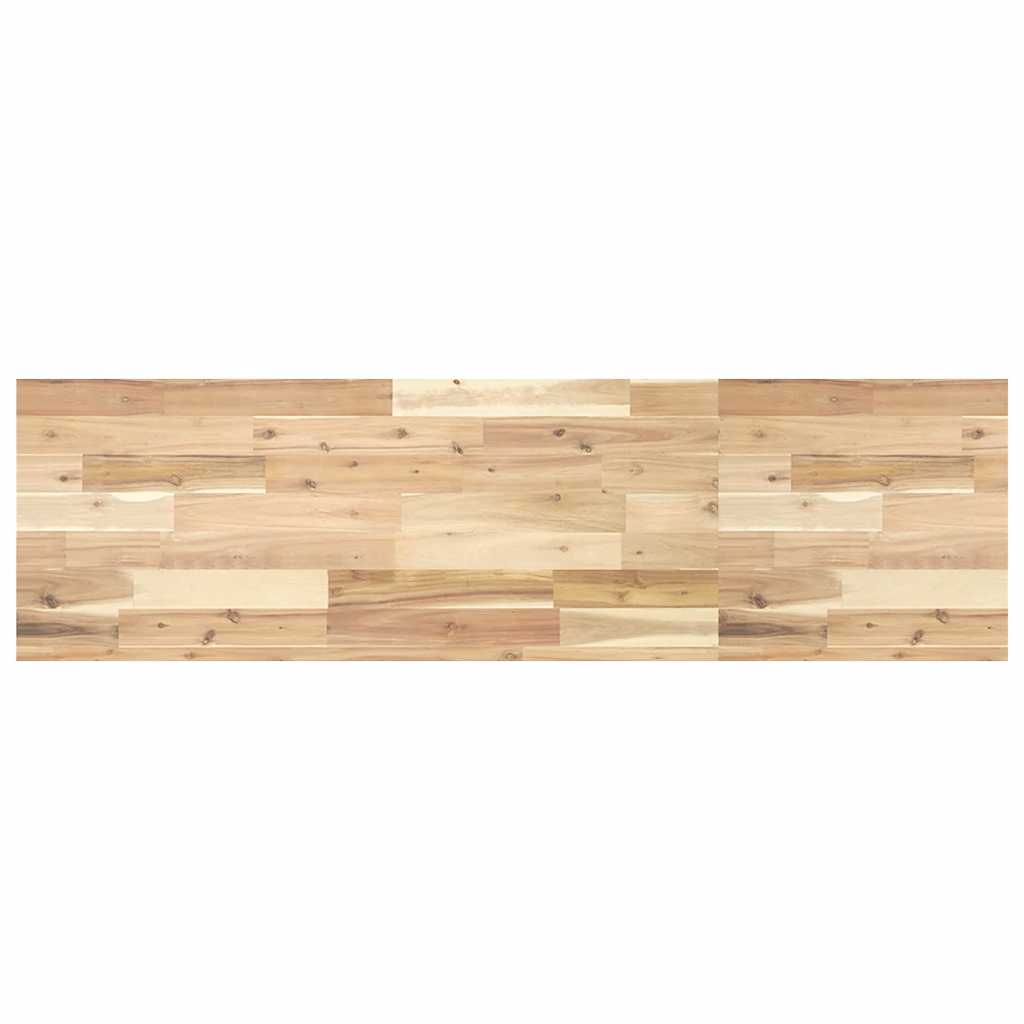 Tischplatte 160x40x4 cm Rechteckig Massivholz Akazie