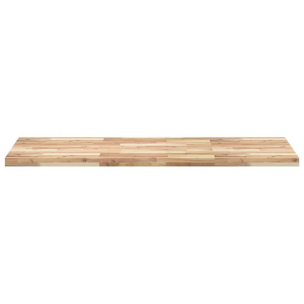 Tischplatte Rechteckig 120x60x4 cm Massivholz Akazie