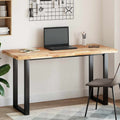 Tischplatte Rechteckig 140x60x4 cm Massivholz Akazie