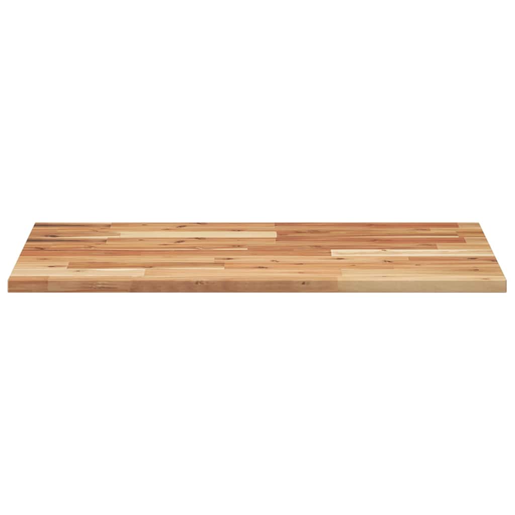 Tischplatte Rechteckig 100x50x2 cm Massivholz Akazie