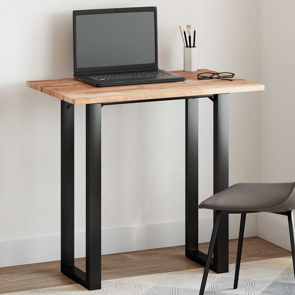 Tischplatte Rechteckig 100x50x2 cm Massivholz Akazie
