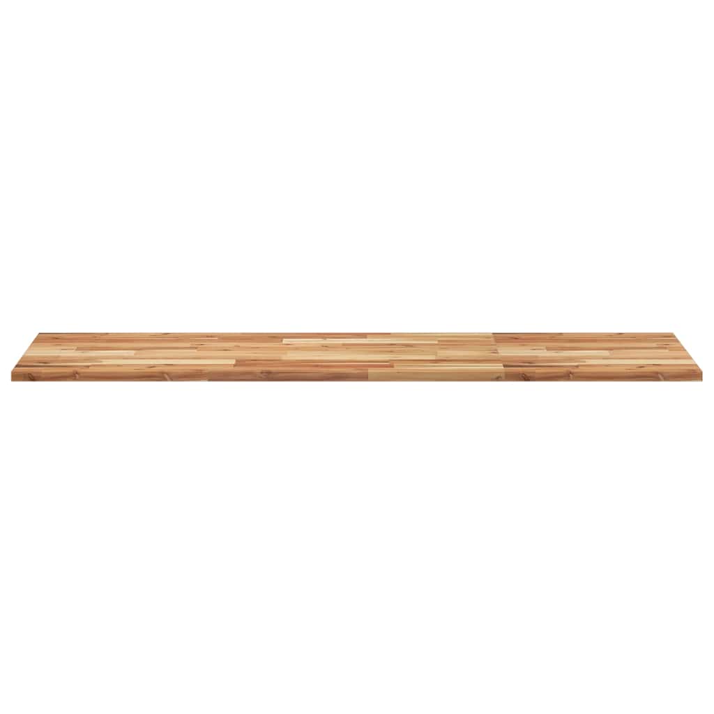 Tischplatte Rechteckig 160x50x2 cm Massivholz Akazie