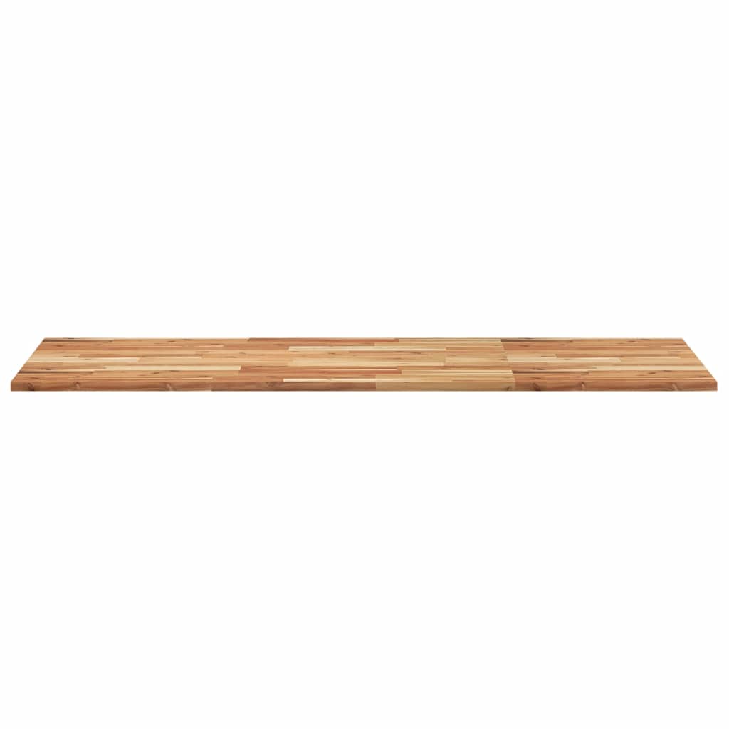 Tischplatte Rechteckig 140x60x2 cm Massivholz Akazie