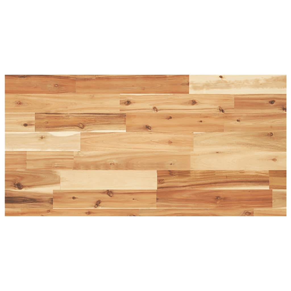 Tischplatte 60x40x4 cm Rechteckig Massivholz Akazie