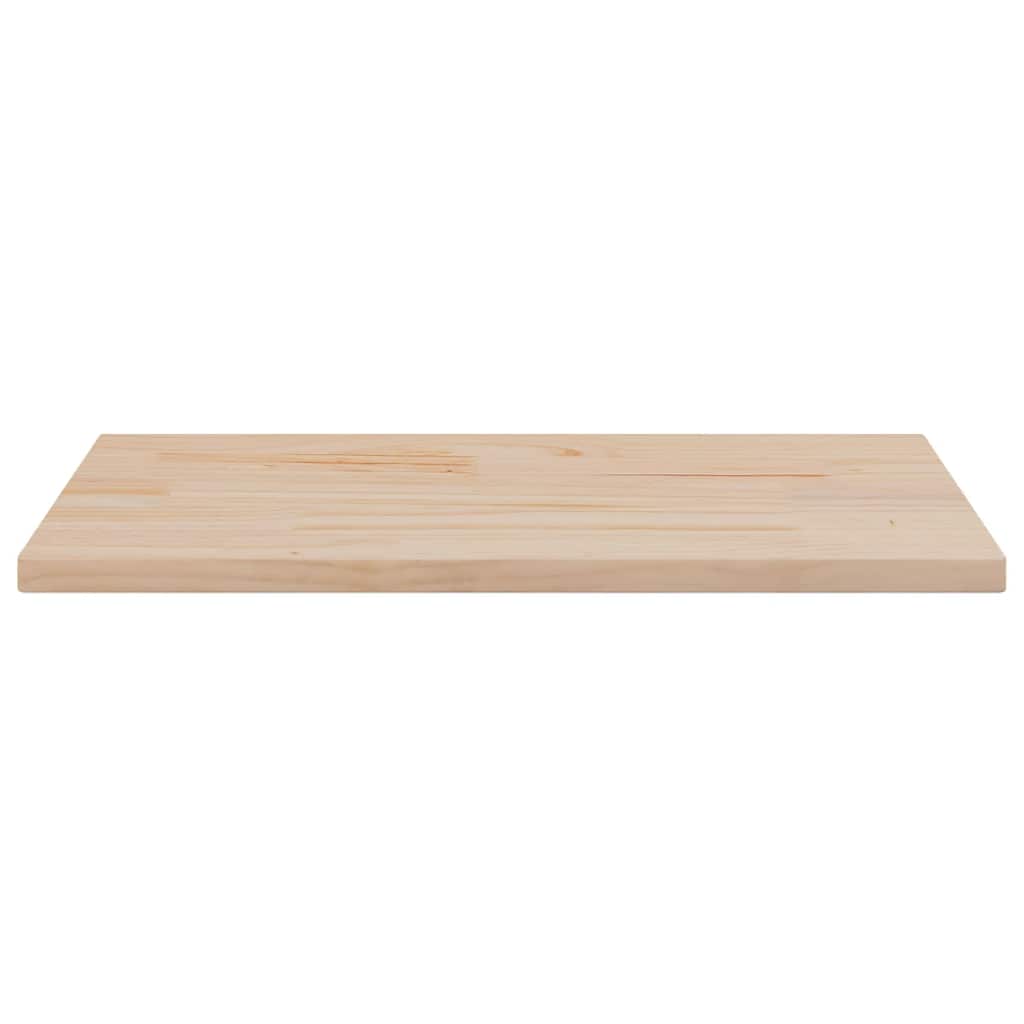 Tischplatten 2 Stk. 80x40x1,7 cm Rechteckig Massivholz Kiefer