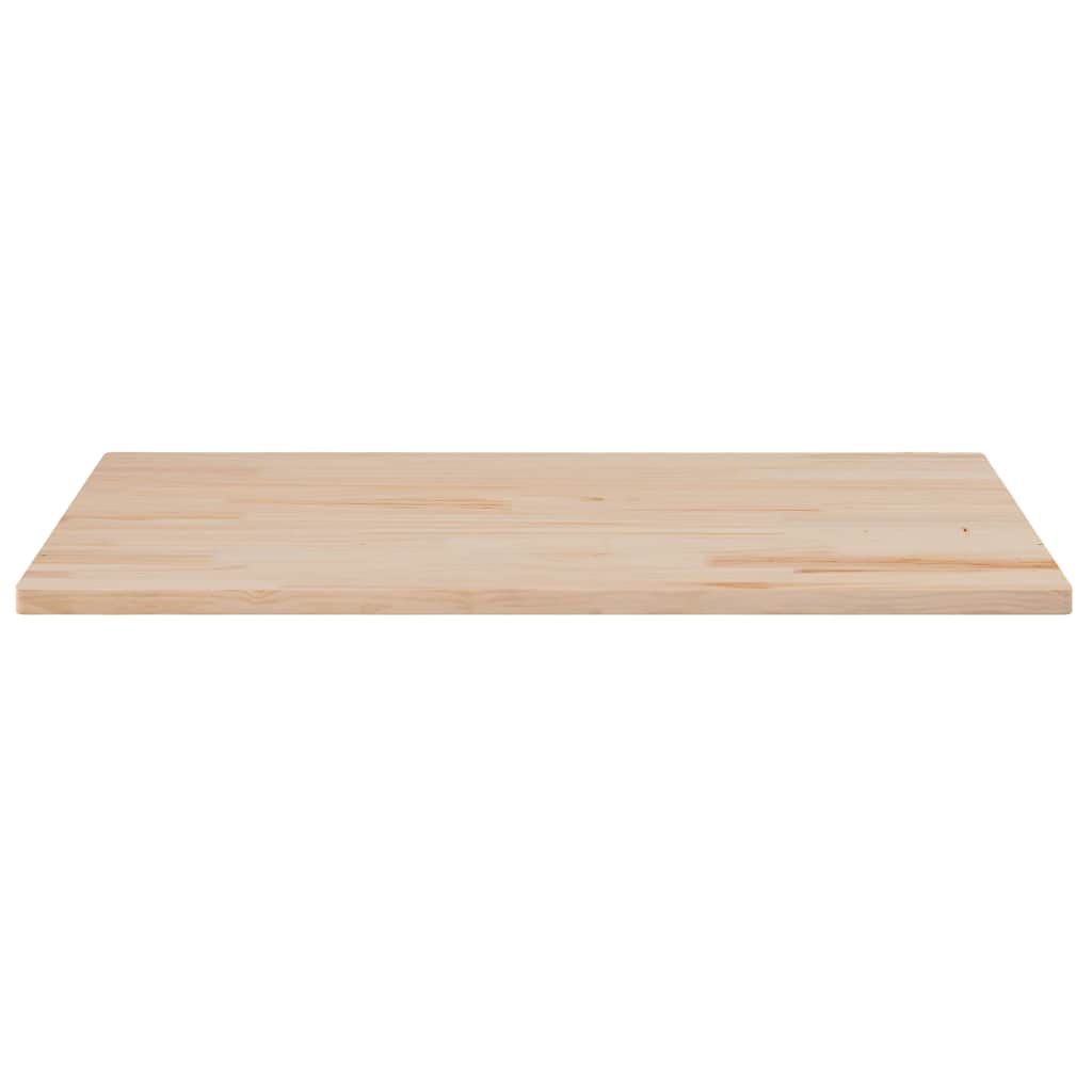 Tischplatte 100x50x1,7 cm Rechteckig Massivholz Kiefer