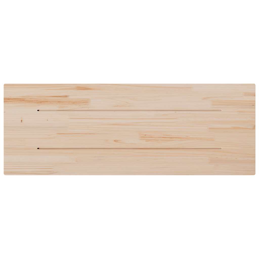 Tischplatte 110x40x1,7 cm Rechteckig Massivholz Kiefer