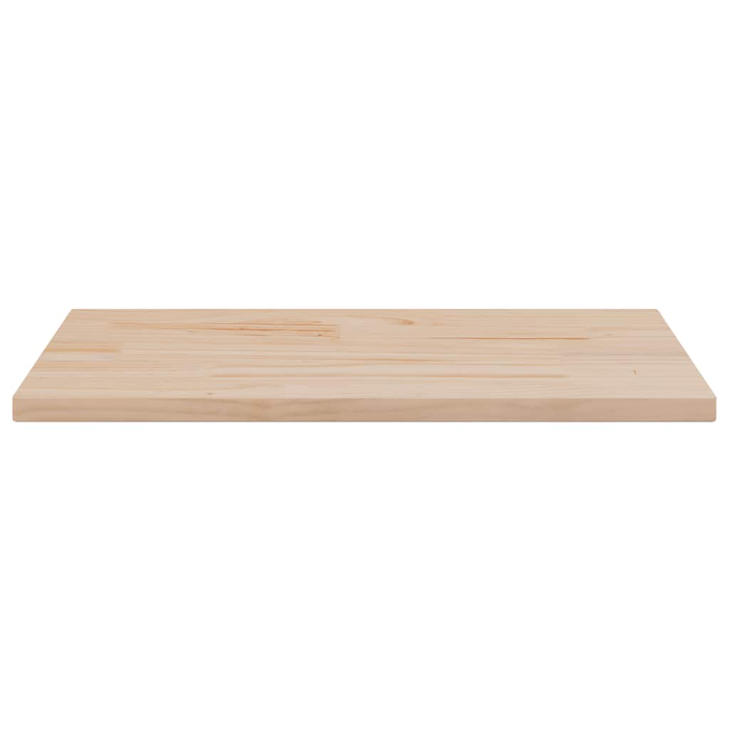 Tischplatten 2 Stk. 70x35x2,5 cm Rechteckig Massivholz Kiefer