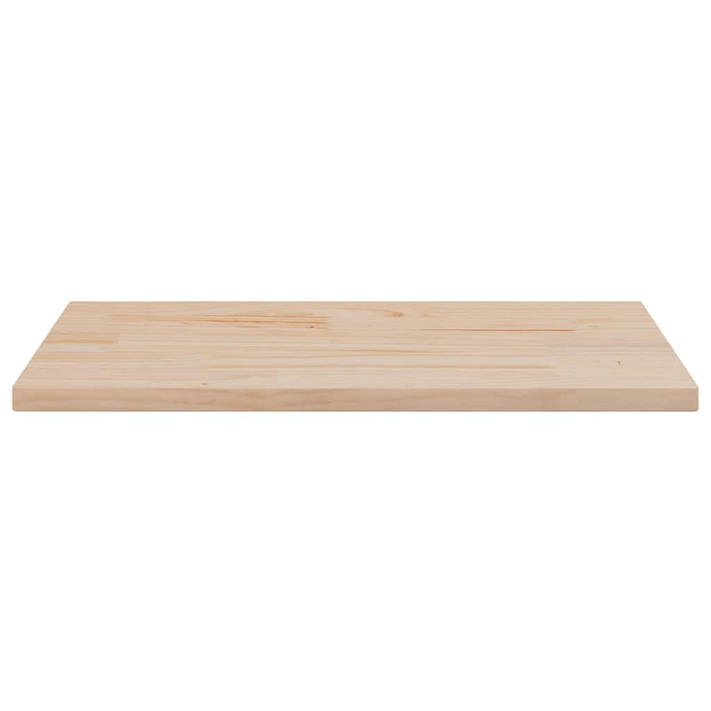 Tischplatten 2 Stk. 80x40x2,5 cm Rechteckig Massivholz Kiefer