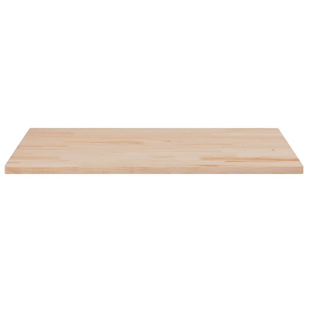 Tischplatte 100x50x2,5 cm Rechteckig Massivholz Kiefer