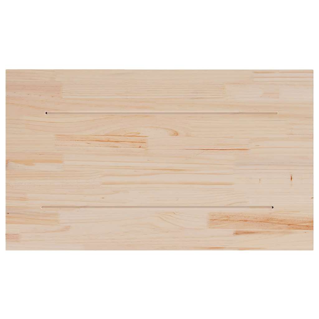 Tischplatten 3 Stk. 80x47x2,5 cm Rechteckig Massivholz Kiefer