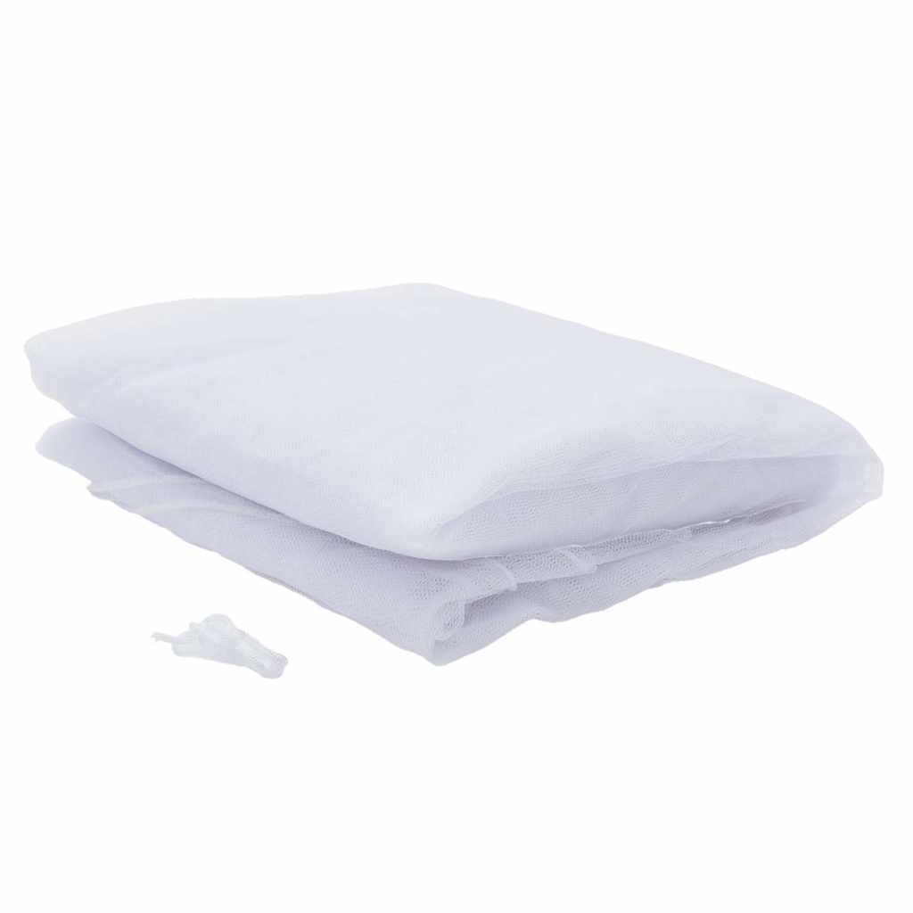 Moskito-Netz für Pavillon Rechtwinklig 220 Mesh Weiß Polyester